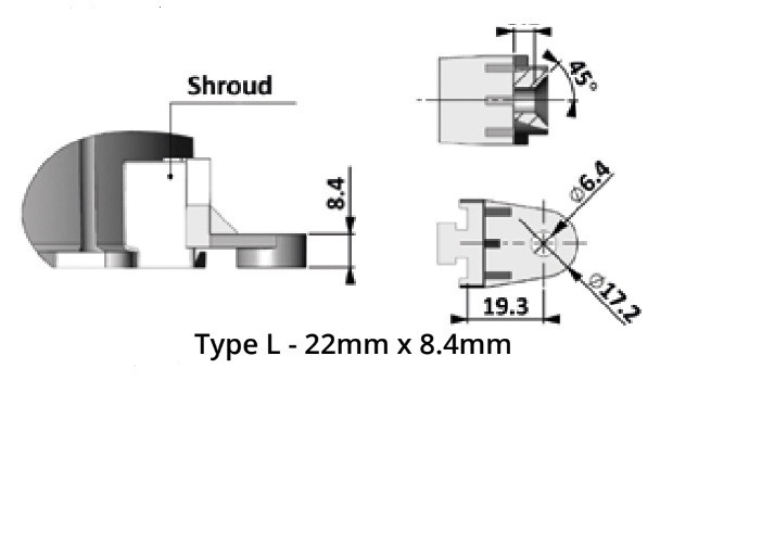 FOOT6: Fan Foot Type 'L' COMEX - 0013 - Comex Fan Installation - Water  Cooling and Heater Units - parts | Flexolite