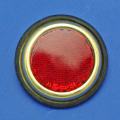 394: Red reflector with a shallow surround equivalent to Lucas type RER5 from £14.90 each